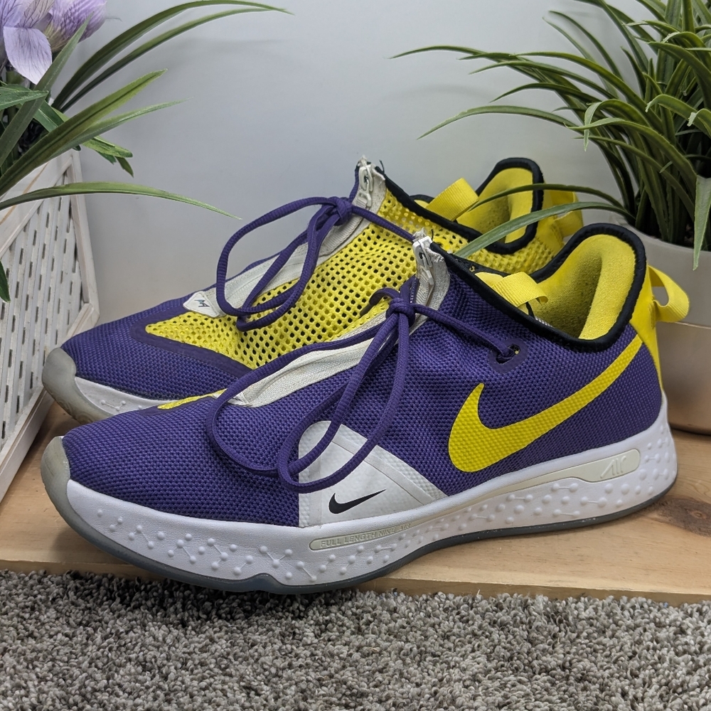 Nike ID By You PG4 Purple Mens Size 13.5(14)*** Sports Shoes Casual Comfort